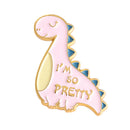 Triceratops Tyrannosaurus Rex Giraffe Stegosaurus Brontosaurus Brooch Badge Dinosaur Lapel Pins Dinosaur Brooch Pterosaur