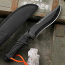 Hot sell camping knife hunting knives Fixed blade straight knife fixed blade tactical knife bowie knife with sheath full tang