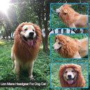 Funny Pet Hat Lion Mane Dog Cat Cosplay Dress Up Puppy Halloween Christmas Pet Supplies Lion Wig Costume Party Decoration