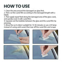 Car Windshield Cracked Repair Tool DIY Car Window Phone Screen Repair Kit Glass Curing Glue Auto Glass Scratch Crack Restore