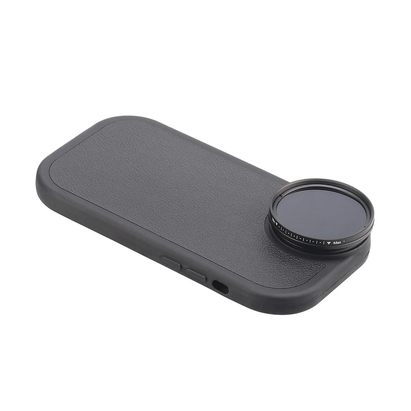 Mobile Phone Case Replaceable Filter For Iphone 11 12 13 14 Pro Max Phone Case With 43mm Interface Filter Ring MC-CPL ND Filter