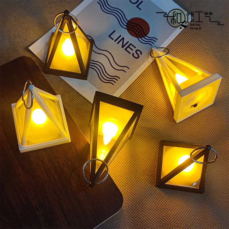 LED Electronic Candle Light Lighting Props Flickering Candles Night Light Birthday Wedding Candle Halloween Christmas Decoration