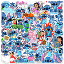 10/30/50PCS Disney Cute Cartoon Stitch Stickers DIY Phone Guitar Laptop Luggage Skateboard Graffiti Decals Fun Kid