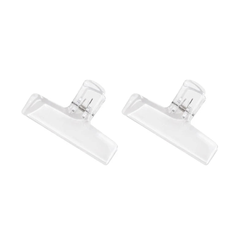 Transparent Candy Color Large Clip Ins Student File Account Hand Account Bill Binder Clip Paperclips Ofeice & School Supplies