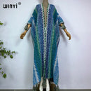 WINYI woman Winter Knitted cardigan coat Loose Christmas Fashion hipster party dress Thick Warm free size Female cloke overcoat