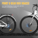 EVERCROSS TECH EK 8S Electric bike adult, E-boat 26 with motor W, 36V 12Ah battery, Max speed 25 km/h, Max Charge