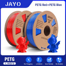 JAYO PETG/PLA/SILK/PLA Meta/PLA+/ABS 2Rolls 3D Printing Filament 1.75MM Children Creative Model Material For 3D Pen Filament