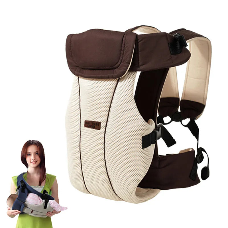 2-30 Months Baby Carrier Baby Sling Breathable Ergonomic Front Carrying Children Kangaroo Infant Backpack Pouch Warp Hip Seat