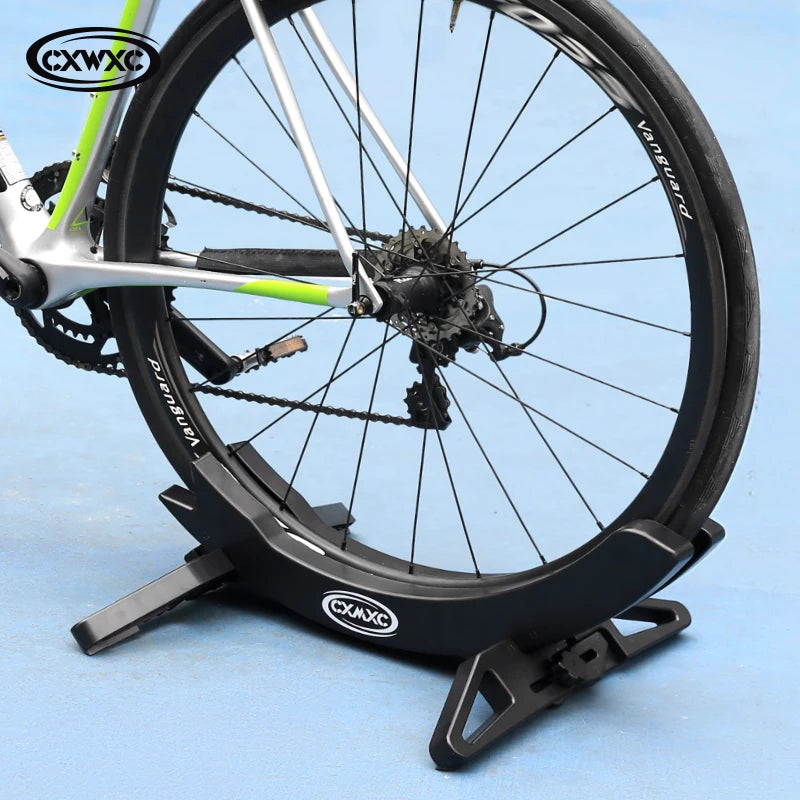 CXWXC Anti-slip Cycling Parking Rack 30-80mm Adjustable Mountain Road Bike Stand Indoor Bicycle Display Rack Easy To Install