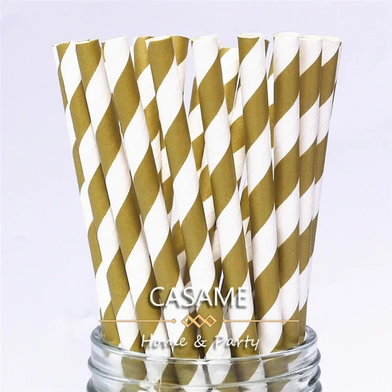 25 pcs lridescent Straws carnaval Party Wedding Decoration Kids Birthday Baby Shower Christmas Frozen Supplies party