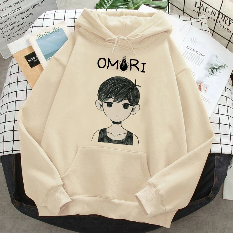 Omori hoodies women y2k aesthetic Kawaii sweat y2k Hooded Shirt women harajuku tracksuit