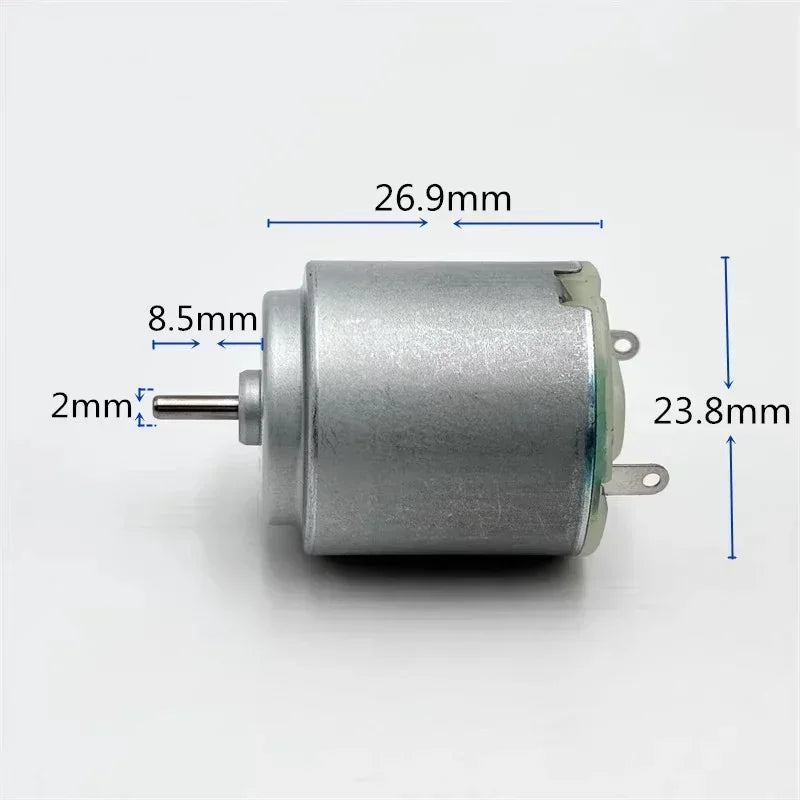 Standard Motor RP260-CN/2295 Mini R260 Motor DC 5V 6V 7.4V 15000RPM High Speed Micro 24mm Carbon Brush Motor DIY Hobby Toy Model