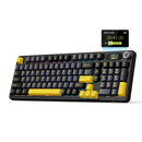 ATTACK SHARK X98Pro Wireless Mechanical Keyboard with Screen & Knob, Tri-mode Gasket Hot Swappable RGB  Keyboard, Web Driver
