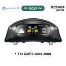 Wowuseful 10.25 Lcd Digital Dashboard Cluster For VW Variant Caddy Touran T6 EOS Sharan Golf 5 Virtual Instrument Paneel Cockpit