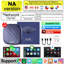 2025 CarlinKit CarPlay AI Box Android 13.0 QCM6225 8-Core Android Auto Wireless CarPlay Adapter 2.4+5GGPS 64G 128G FOTA Upgrade