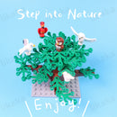 5pcs Animals Building Blocks Toys MOC Bird Owl Model Set Blocks DIY Bricks Toys for Children Gift Compatible Mini Bricks