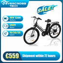 EVERCROSS TECH EK 8S Electric bike adult, E-boat 26 with motor W, 36V 12Ah battery, Max speed 25 km/h, Max Charge