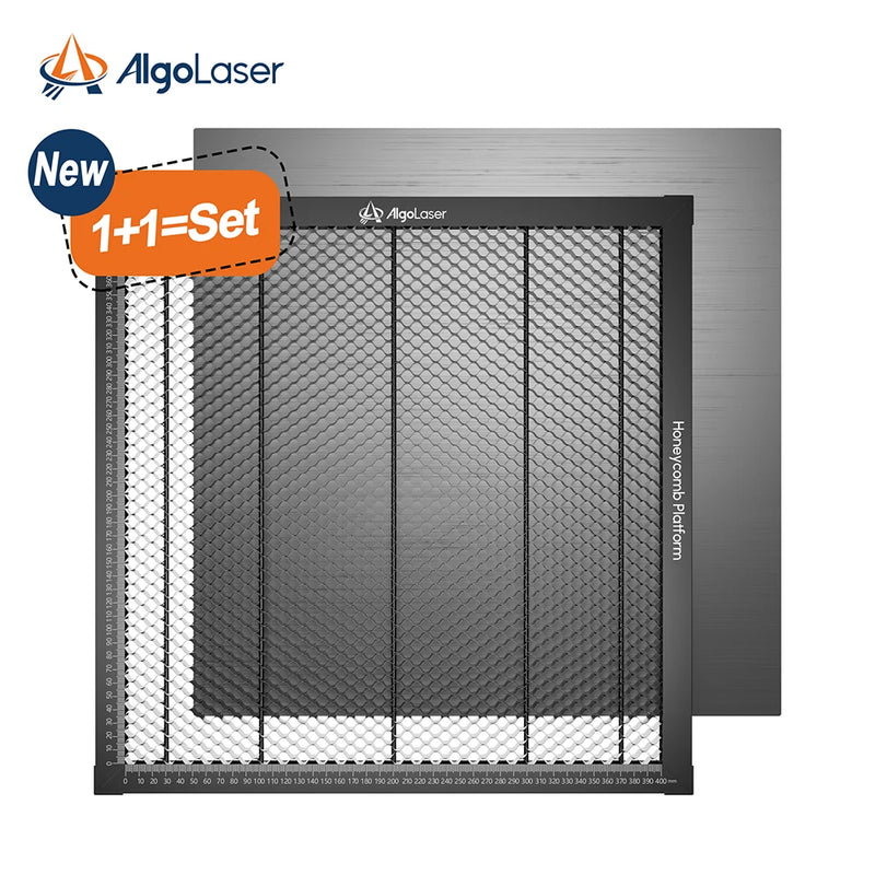 AlgoLaser 40*40cm Aluminum Laser Honeycomb Working Table For CO2 Laser Engraver Cutting Machine CNC Honeycomb Panel Bed Woodwork
