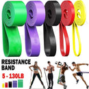 5~130lbs Fitness Resistance Band Bodybuilding Bar Boxing Agility Training Yoga Workout Gym Equipment for Home Woman Man Pilates
