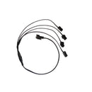 EL Wire 5/4/3/2/1Color 1M Illuminated Lights with Neon Lights DIY Combination Multicolor Lights AA Batteries USB Prom LED Strips