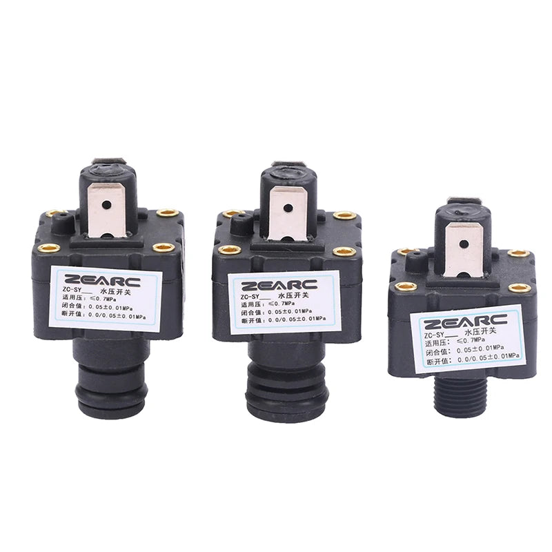 Black Gas Wall-hung Boiler Pressure Gauge Water Pressure Switch Electronic Pressure Sensor General Maintenance Accessories