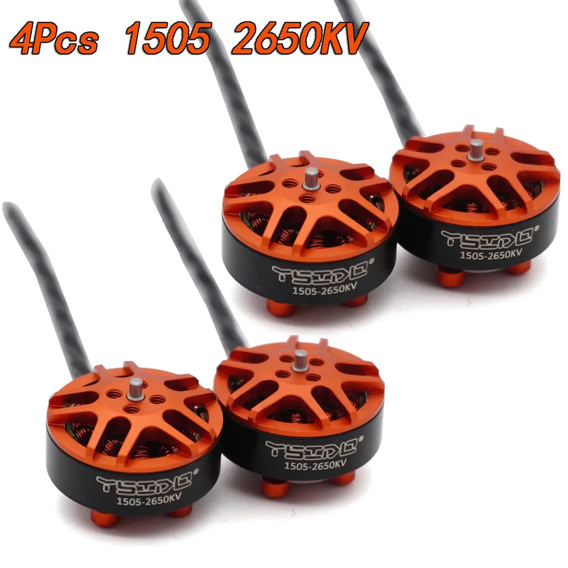 4PCS YSIDO 1103 1104 1204 1303 1404 1505 1604 Brushless Motor for RC FPV Fixed-wing Racing Drone RC Quadcopter RC Accessories