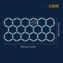 Garage Light Hexagon Led Lights Lamp Highly Efficient Honeycomb LED Light Customized for Barber Ceiling Lighting Workshop