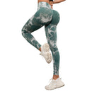2025 New Tie Dye Gym Women Leggings Fitness High Waist Push Up Casual Sport Leggings Of Women  Running Outdoors