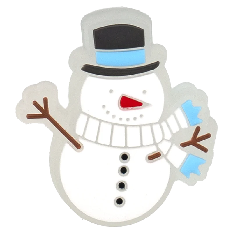 1-5PCS New Christmas LED Shoe Charms,Cute Santa Claus Cat & Dog Pin Accessories for Sandals,Shoe Clogs Buckle Christmas Gifts