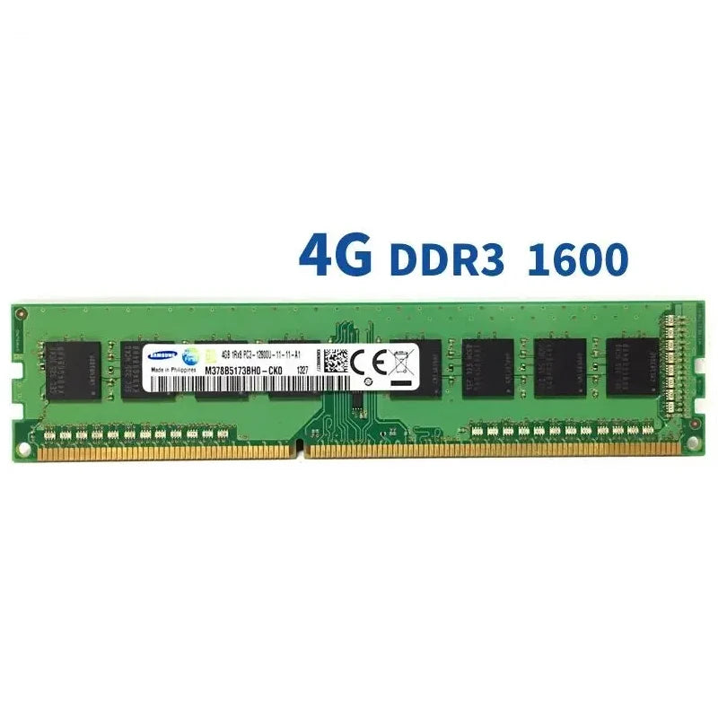 1/2PCS SAMSUNG DDR3 DIMM Ram 4GB 2GB 1600MHz 1333MHz 1066MHz Desktop Memory 240Pin DIMM 1.5V PC3 RAM Memoria