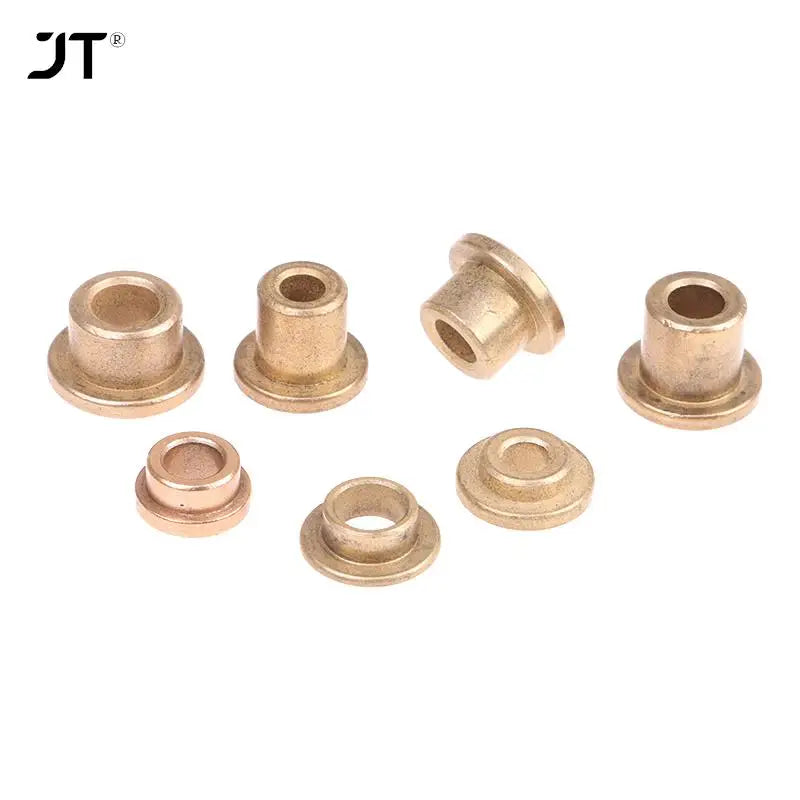 5pcs Mini Brass Bushing Shaft 1mm 2mm 3mm 4mm 5mm Rudder Flange Shafting Sleeve Bearing for RC Bait Boat DIY Model Accessories