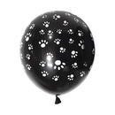 10pcs/lot 12inch Dog Paws Print Party Balloons Kids 1st Birthday Decor Baby Shower Balls Party Toy Decoration Gift Helium Globos