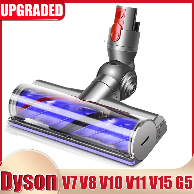 For Dyson V7 V8 V10 V11 V15 Vacuum Cleaner Anti Entangleme Direct Drive Cleaner Head , Motorhead Cleaner Head Brush Turbine Tool