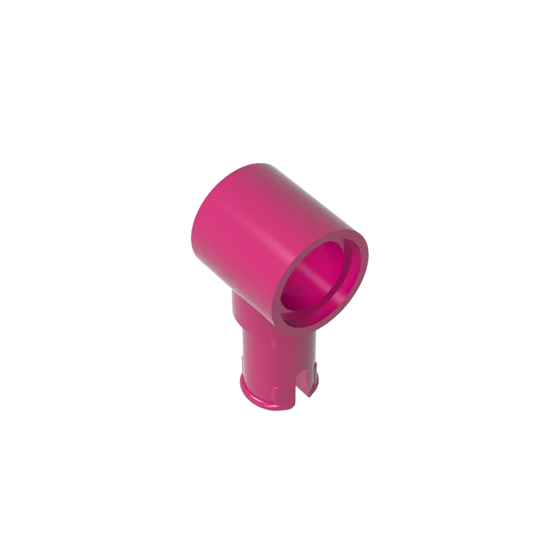 Gobricks GDS-925 Technical, Pin with Friction Ridges Lengthwise and Pin Hole compatible with lego 15100  DIY