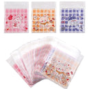 100-300Pcs Easter Cellophane Treat Bags Self-sealing Candy Cookie Bag Cute Little Bear and Bunny Pattern Opp Bag Party Favors