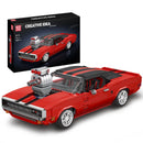 Mould King 10112 Technical Car Toys The Charger Sport Racing Car Building Block Assembly Car Brick Set Kids Christmas Gift