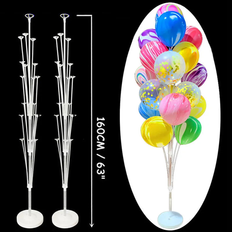 Ballon Stand Column Table Balloon Arch Set for Wedding Decorations Kids Birthday Party Balloons Accessories Christmas Decor Ball