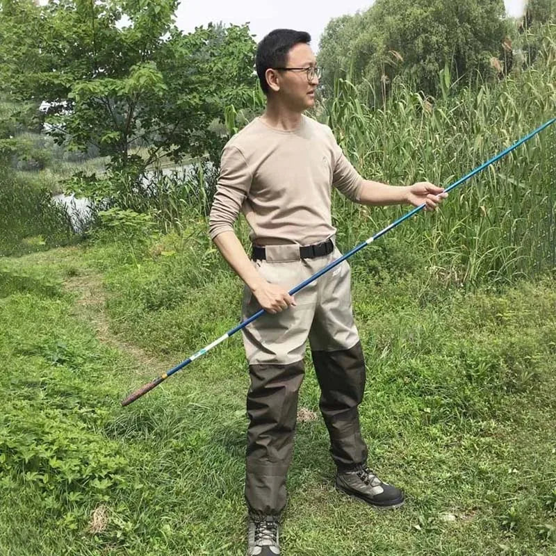 Waterproof Fly Fishing Waders Breathable Wading Pants Fishing Hunting Clothing Chest Overalls Men Women Neoprene Socks Clothes