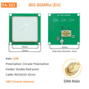 Circular Polarization 1/3/4/5/5.5 dBi UHF RFID Ceramic Antenna RFID Antenna for RFID Reader Module