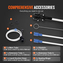 SucceBuy 6.5L Fluid Extractor Manual Hand-Operated Car Brake Oil Changer with Hose Vacuum Fluid Oil Pump for Car Accessories