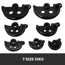 SucceBuy Manual PipeBender Dia 10-25mm Multifunction Steel Copper Tube Bending Machine Lever Type Heavy Duty Tubing Bending Tool