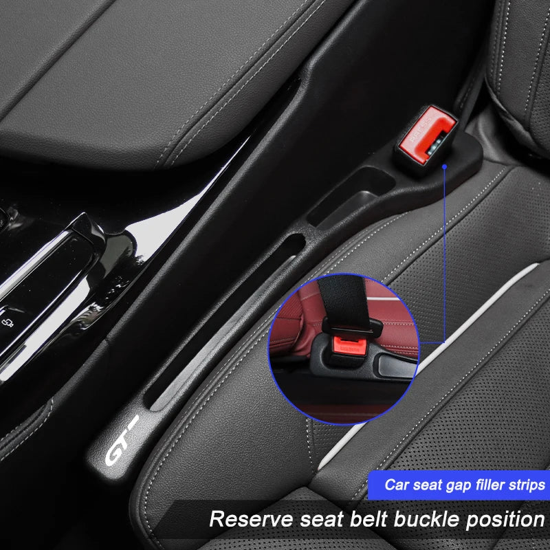 Car Seat Gap Filling Side Seam Plug Leak-proof Strip for Peugeot GT 508 5008 3008 208 2008 308 Seat Gap Pocket Strip Accessories