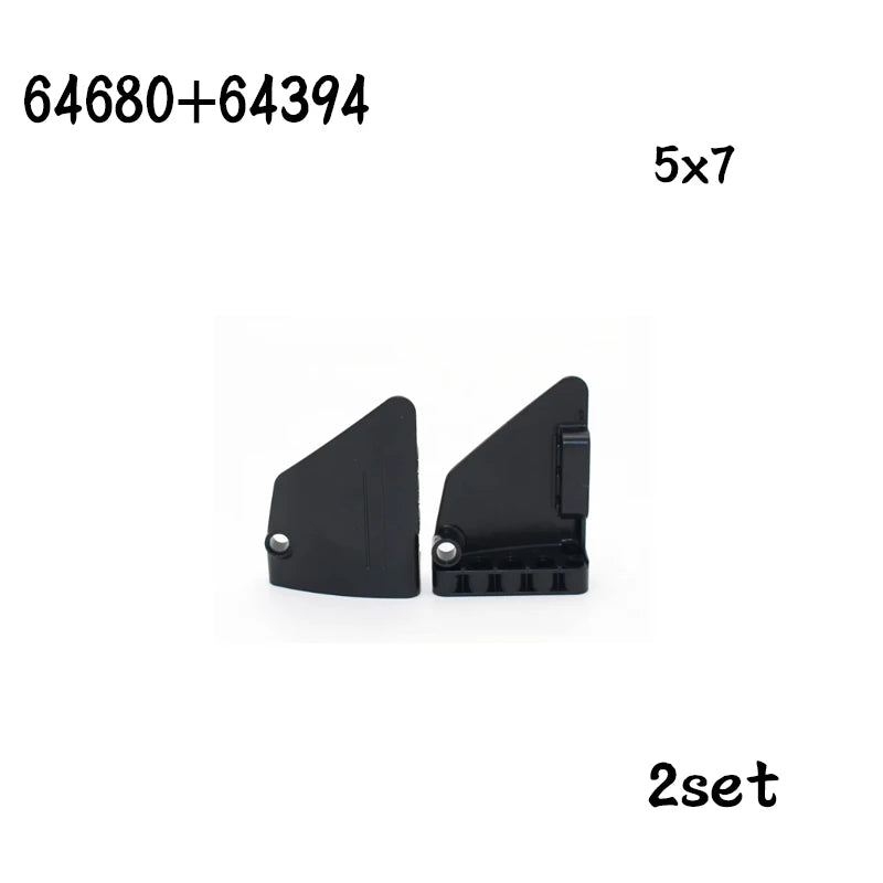 NEW Technical Panel Plate DIY Mechanical Building Blocks MOC Car Parts Brick Toy Gift  24119 62531 64782 11954 18944 18945 24116