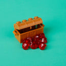 MOC ATM Machines Precious Gold Egg Ore Diamond Building Blocks Precious Safe Deposit Box Wooden Barrel Bank Card Bricks Toys