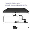 Havapen 3 in 1 cable cb01 compatible with huion kamvas pro 12 / pro13 / pro16, tablet pen monitor replacement cable