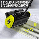 40V Brushless Cordless Snow Shovel, 13-Inch Electric Snow Blower with 4.0Ah Batteries & Charger,for Patio, Deck, Driveway