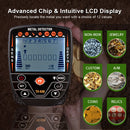 TX-630 Foldable Metal Detector Professional Gold Detector with Precise Positioning High Sensitivity Waterproof Search Coil Finde