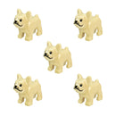 Compatible Animals Building Blocks for Children MOC golden hair Police dog husky bulldog chihuahua model bricks kids DIY Toys 5p