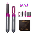 Hair Dryer 5 in 1 Multifunctional Electric Comb Negative Ion StraightComb Curling Iron Detachable Bruening Brush Hair Dryer