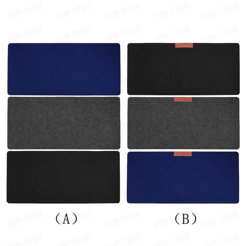 Office Computer Desk Mat Non-Slip Table Mouse Pad Large Wool Felt Laptop Cushion Keyboard Mat 33*70cm XXXL Mouse Mats